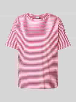 Vila T-shirt in riblook model 'JADA'