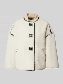Bash Oversized jack van imitatiebont model 'MAURY'