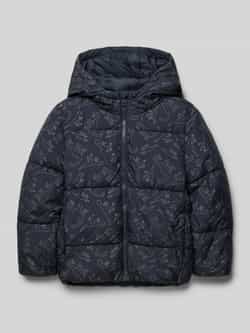 Tom Tailor Regular fit gewatteerd jack met reflecterende all-over print
