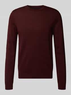Antony Morato Slim fit pullover van viscosemix met structuurmotief