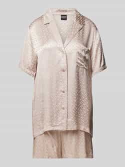 Boss Pyjama met labelapplicatie