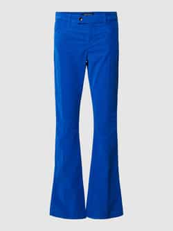 AEngels Bootcut stoffen broek met steekzakken