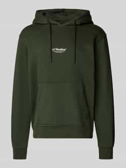 jack & jones Hoodie met labelprint model 'SOHO'