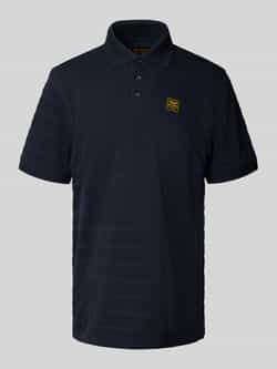 PME Legend Poloshirt met labeldetail