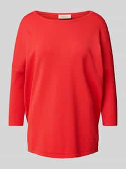 FREE QUENT Gebreid shirt van viscosemix met ronde hals model 'JONE'