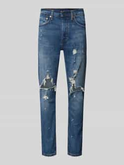 Levis LEVI'S 515 Slim Taper Ripped Jeans Blue- Heren Blue