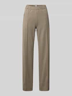 Raphaela By Brax Broek met elastische band model 'Peggy Flared'