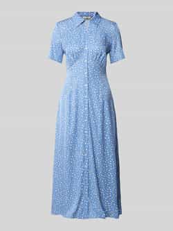 Tommy Hilfiger Getailleerde maxi-overhemdjurk met bloemenprint