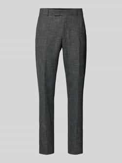 Strellson Tapered fit pantalon met persplooien model 'Melwin'