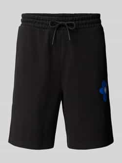 Hugo Blue NU NIEUW bij P&C*: Regular fit sweatshorts model 'Nematiso'