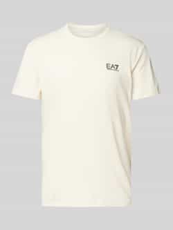 EA7 Emporio Armani T-shirt met labelprint