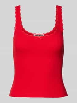 Review Tanktop met strikdetail