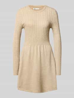 Only Gebreide jurk van viscosemix model 'FIA'