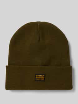 G-Star Raw Beanie met labelpatch model 'Effo'