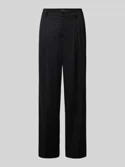 Oui Stoffen broek met Franse steekzakken