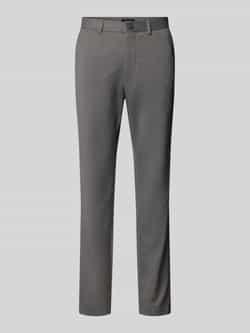 Matinique Regular fit chino met structuurmotief model 'LIAM'