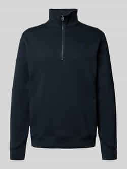 G-Star Raw Sweatshirt met schipperskraag en logostitching