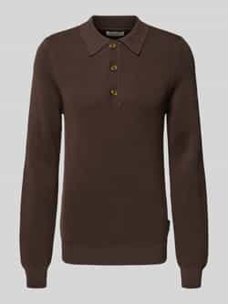 Casual friday Gebreide pullover met polokraag model 'ABEL'