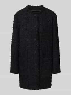 Boss Regular fit lange blazer van katoenmix model 'JOKILA'