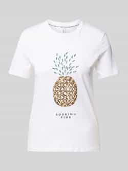 Only Regular fit T-shirt van puur katoen model 'KITA'