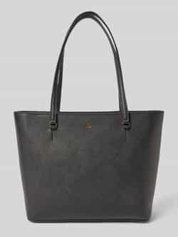 Lauren Ralph Lauren Shopper van leer met labelapplicatie model 'KARLY'