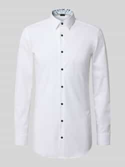 Boss Slim fit zakelijk overhemd met extra lange mouwen model 'HANK'