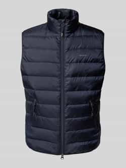 Gant Bodywarmer met opstaande kraag en tweewegsritssluiting
