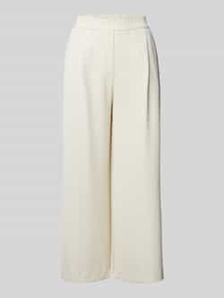 Jake*s Collection Wide leg culotte met bandplooien