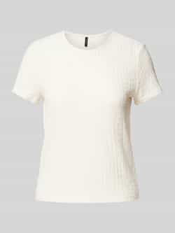 Vero Moda T-shirt met structuurmotief model 'ELENE'