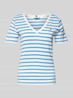 Tommy Hilfiger Slim fit T-shirt met V-hals model 'CODY'