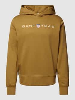 Gant Hoodie met labelprint