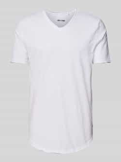 Only & Sons T-shirt met V-hals model 'BENNE'
