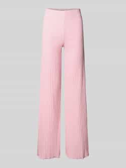 OH APRIL Flared stoffen broek met elastische band model 'Eira'