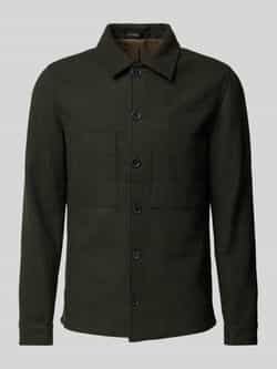 Jack & Jones Premium Overhemdjack met knoopsluiting model 'WINTER'