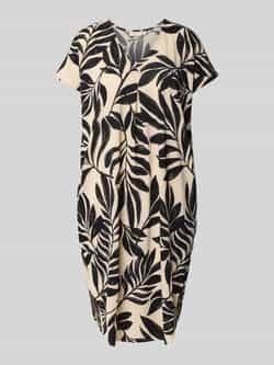 FREE QUENT Knielange jurk met V-hals model 'Floi'
