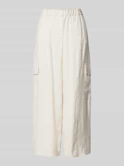 Milano italy Stoffen broek met klepzakken