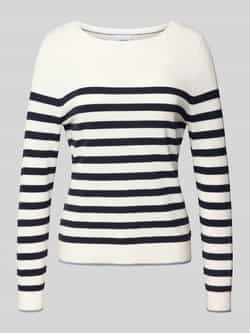 Comma Gebreide pullover met ronde hals
