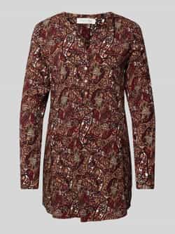 Christian Berg Woman Blouse van viscose met knoopsluiting