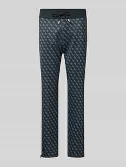 Guess Activewear Sweatpants met all-over logoprint model 'KORBIN'