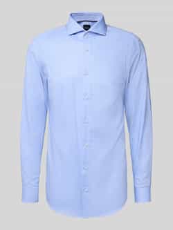 Boss Slim fit zakelijk overhemd met extra lange mouwen