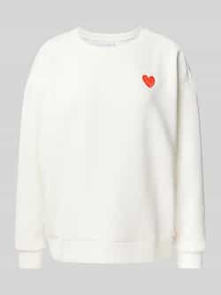 Vila Sweatshirt met motiefstitching model 'REFLECT'