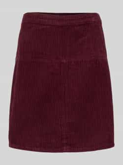 Christian Berg Woman Corduroy rok met deelnaad