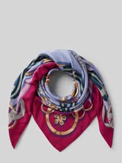 Liu Jo White Sjaal met labelprints