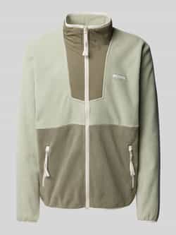 Columbia Fleecepullover met labelpatch model 'SEQUOIA'