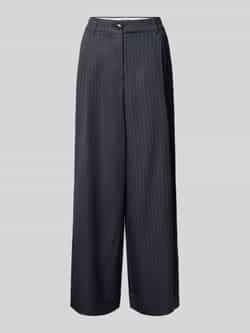 Essentiel Antwerp Wide leg bandplooibroek met viscose model 'INVEST'