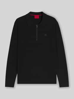 HUGO Regular fit gebreide pullover van viscosemix model 'SASTORO'
