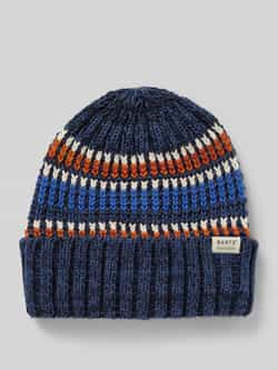Barts Beanie met labeldetail model 'TRAVVIS'