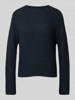 Tom Tailor Denim Gebreide pullover met boothals