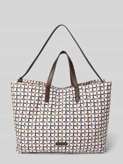 Bugatti Shopper met labelpatch model 'Finn'