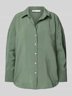 Only Blouse met overhemdkraag model 'ZAZIMA'